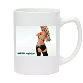 Christina Aguilera 14oz White Statesman Mug