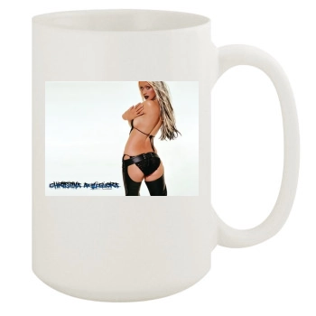 Christina Aguilera 15oz White Mug