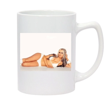 Christina Aguilera 14oz White Statesman Mug