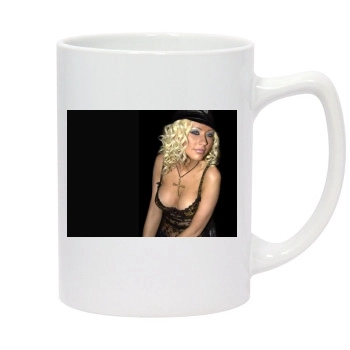 Christina Aguilera 14oz White Statesman Mug