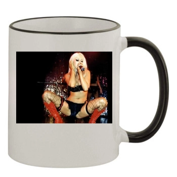 Christina Aguilera 11oz Colored Rim & Handle Mug