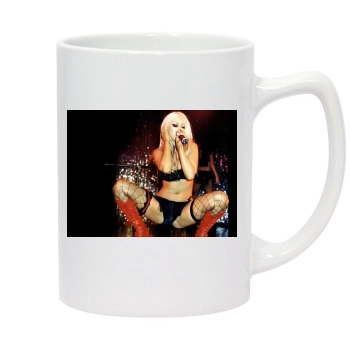 Christina Aguilera 14oz White Statesman Mug