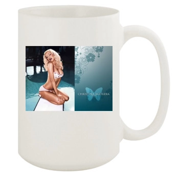 Christina Aguilera 15oz White Mug