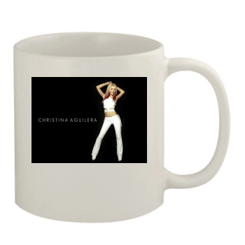 Christina Aguilera 11oz White Mug