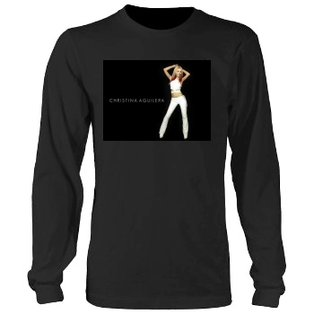 Christina Aguilera Men's Heavy Long Sleeve TShirt