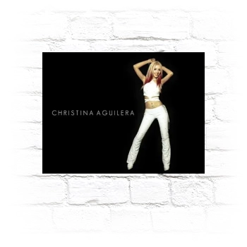 Christina Aguilera Metal Wall Art