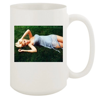 Christina Aguilera 15oz White Mug