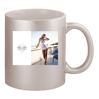 Christina Aguilera 11oz Metallic Silver Mug