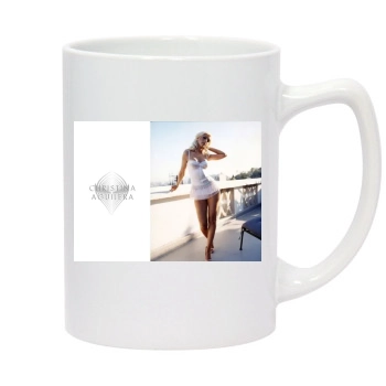 Christina Aguilera 14oz White Statesman Mug