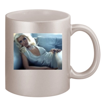 Christina Aguilera 11oz Metallic Silver Mug