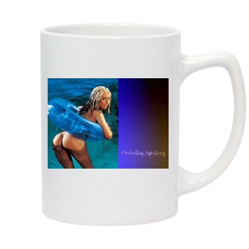 Christina Aguilera 14oz White Statesman Mug