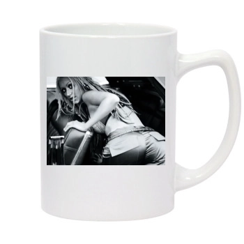 Christina Aguilera 14oz White Statesman Mug