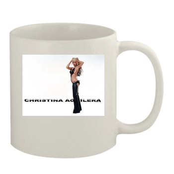 Christina Aguilera 11oz White Mug