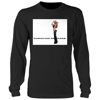 Christina Aguilera Men's Heavy Long Sleeve TShirt