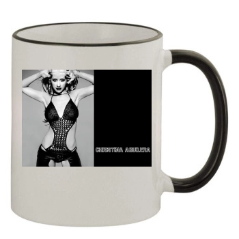 Christina Aguilera 11oz Colored Rim & Handle Mug