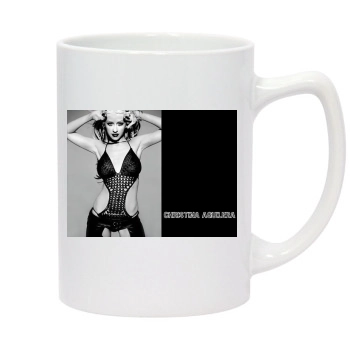 Christina Aguilera 14oz White Statesman Mug