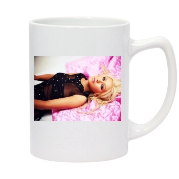 Christina Aguilera 14oz White Statesman Mug