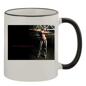 Christina Aguilera 11oz Colored Rim & Handle Mug