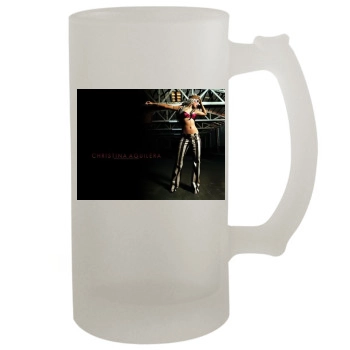 Christina Aguilera 16oz Frosted Beer Stein