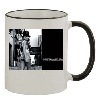 Christina Aguilera 11oz Colored Rim & Handle Mug