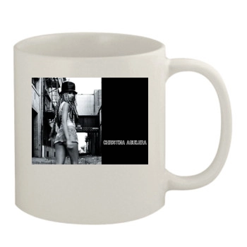 Christina Aguilera 11oz White Mug