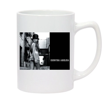 Christina Aguilera 14oz White Statesman Mug