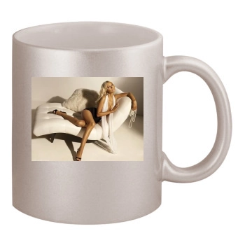 Christina Aguilera 11oz Metallic Silver Mug