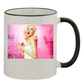 Christina Aguilera 11oz Colored Rim & Handle Mug