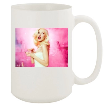 Christina Aguilera 15oz White Mug