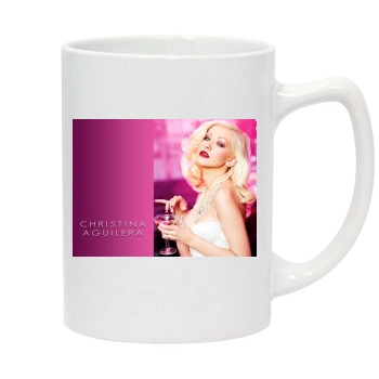 Christina Aguilera 14oz White Statesman Mug