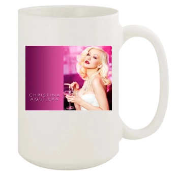 Christina Aguilera 15oz White Mug