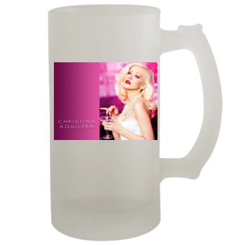 Christina Aguilera 16oz Frosted Beer Stein