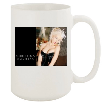 Christina Aguilera 15oz White Mug