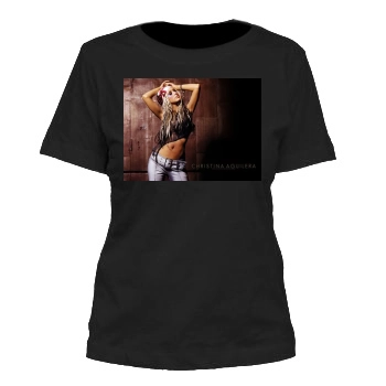 Christina Aguilera Women's Cut T-Shirt