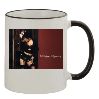 Christina Aguilera 11oz Colored Rim & Handle Mug