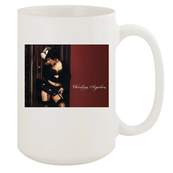 Christina Aguilera 15oz White Mug