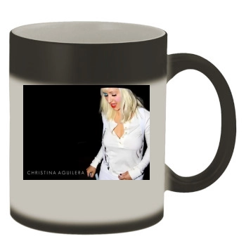 Christina Aguilera Color Changing Mug