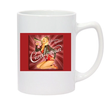 Christina Aguilera 14oz White Statesman Mug