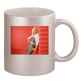 Christina Aguilera 11oz Metallic Silver Mug