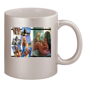 Christina Aguilera 11oz Metallic Silver Mug