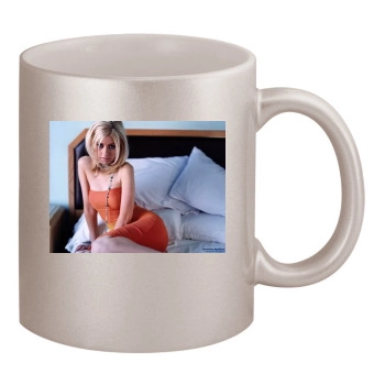 Christina Aguilera 11oz Metallic Silver Mug