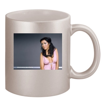 Christina Aguilera 11oz Metallic Silver Mug