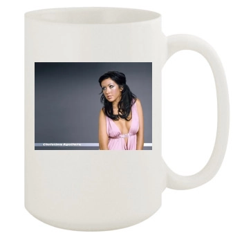 Christina Aguilera 15oz White Mug