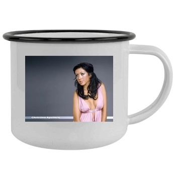 Christina Aguilera Camping Mug