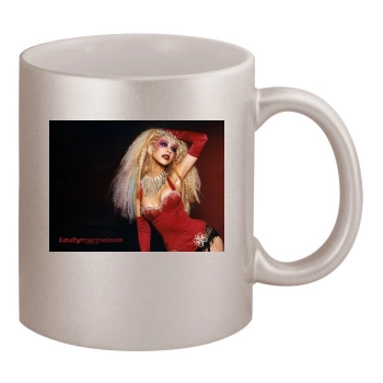 Christina Aguilera 11oz Metallic Silver Mug