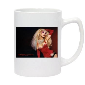 Christina Aguilera 14oz White Statesman Mug