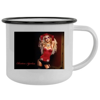 Christina Aguilera Camping Mug