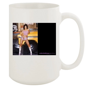 Christina Aguilera 15oz White Mug