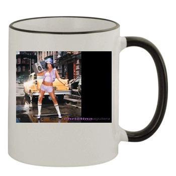 Christina Aguilera 11oz Colored Rim & Handle Mug