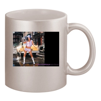 Christina Aguilera 11oz Metallic Silver Mug